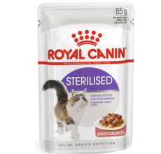 Royal Canin Feline Health Nutrition Sterilised Gravy (WET FOOD - Pouches)
