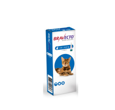 Bravecto Spot-On for Cats 2.8 - 6.25 kg Spot-On 0.89ml Medium-Sized Cats