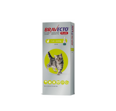 Bravecto Plus 112.5 mg / 5.6 mg for Small Cats