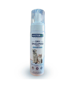 Doctor Pet Dry Shampoo Foam Pawsitively Fresh