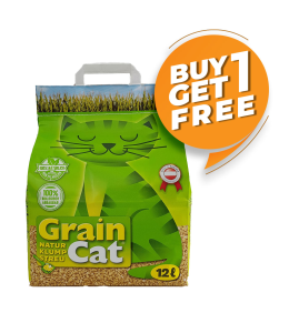 Agros Grain Cat Corn Cat Litter 12L| Sustainable Natural Cat Litter