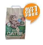 Agros Bio Catsil Plant Fiber Barley Cat Litter 8L| Sustainable Clumping Cat Litter