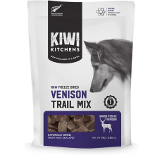 Kiwi Kitchens Raw Freeze Dried Venison Trail Mix - 75G