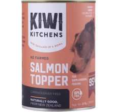 Kiwi Kitchens King Salmon Topper Wet Dog Food - 375G