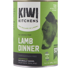 Kiwi Kitchens Grass Fed Lamb Dinner Wet Dog Food - 375G