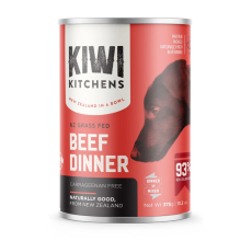 Kiwi Kitchens Grass Fed Beef Dinner Wet Dog Food - 375G