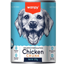 Wanpy Holistic Formulation – Chicken Chunk 375G