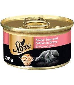 Sheba Tuna & Prawn with Salmon 85g