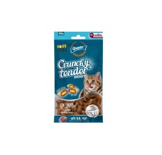 Gnawlers Tuna Flavour Crunchy & Tender Cat Treats 65g