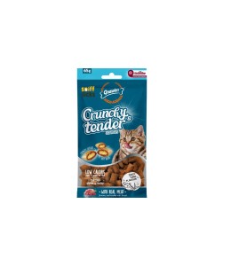 Gnawlers Tuna Flavour Crunchy & Tender Cat Treats 65g