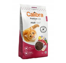 Calibra Premium Line Adult Cat Dry Food Beef 10kg – Complete & Balanced, No Wheat No Soy, with Taurine