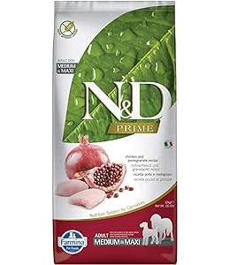 Farmina N&D Prime Dog Chicken & Pomegranate Adult Medium and Maximum 12Kg