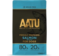 AATU Free Run Salmon Dry Dog Food - 1.5KG