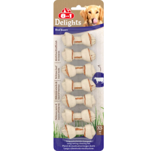 8in1 Beef Delights Bones XS 7pcs