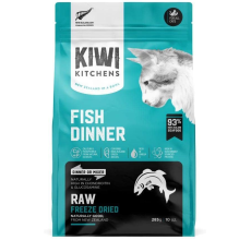 Kiwi Kitchens Raw Freeze Dried Fish Cat Food - 285G