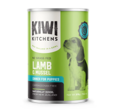 Kiwi Kitchens Lamb & Mussel Dinner Wet Puppy Food - 375G