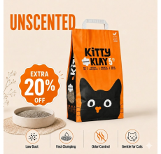 Kitty Klay Bentonite Clumping Cat Litter - Original 5Kg