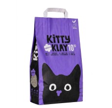 Kitty Klay Bentonite Clumping Cat Litter - Lavender 10Kg