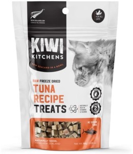 Kiwi Kitchens Raw Freeze Dried Tuna Recipe Cat Treats 30g