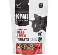 Kiwi Kitchens Raw Freeze Dried Beef Liver Cat Treats 30g