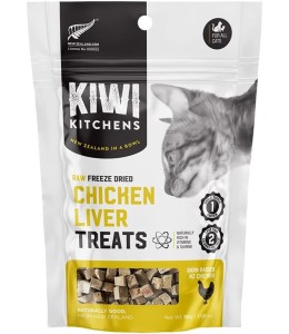 Kiwi Kitchens Raw Freeze Dried Chicken Recipe Cat Treats 30g