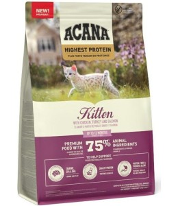 Acana Highest Protein Grain-Free Complete Kitten Dry Cat Food 1.8kg