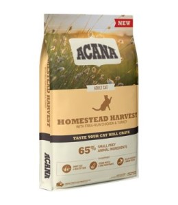 Acana Homestead Harvest Free-Run Chicken & Turkey Adult Dry Cat Food 1.8kg