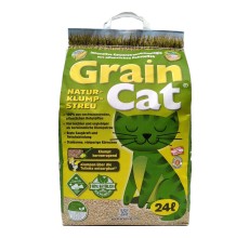 Agros Grain Cat Corn Cat Litter 24L| Sustainable Natural Clumping Cat Litter