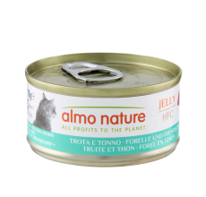 Almo Nature Jelly - Trout and Tuna Wet food 70 g
