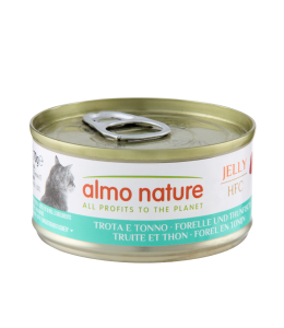 Almo Nature Jelly - Trout and Tuna Wet food 70 g