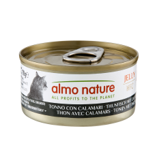 Almo Nature Jelly - Tuna and Squid Wet food 70 g