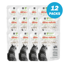 Almo Nature Highly Appetizing Sardines Wet food 50 g - Pack of 12