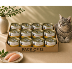 Almo Nature Natural - Chicken Fillet Wet food 70 g - Pack of 12