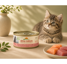Almo Nature Kitten - Salmon and Tuna Wet food 70 g