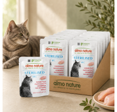 Almo Nature Sterilised Chicken Fillet Wet food 50 g - Pack of 12