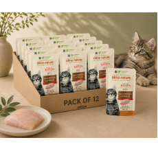Almo Nature Kitten - Chicken Wet food 55 g - Pack of 12
