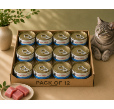 Almo Nature Natural - Atlantic Tuna Wet food 70 g - Pack of 12