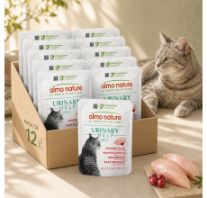 Almo Nature Urinary Help Chicken Fillet with Cranberries Wet food 50 g - Pack of 12