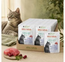 Almo Nature Urinary Help Atlantic Tuna with Cranberries Wet food 50 g - Pack of 12