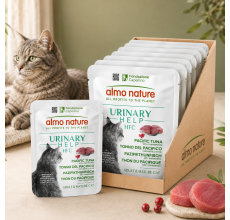 Almo Nature Urinary Help Pacific Tuna with Cranberries Wet food 50 g - Pack of 12