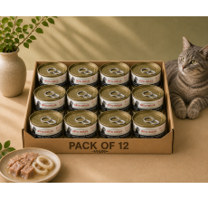 Almo Nature Jelly - Tuna and Squid Wet food 70 g - Pack of 12
