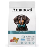 Amanova Adult Mini Exigent Iberian Pork Dog Dry Food 2kg