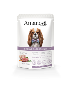 Amanova Wet Adult Brilliant Beef & Chicken - 100g