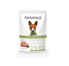 Amanova Grain Free Adult Dog Luscious LAmanovab & Pork 100g