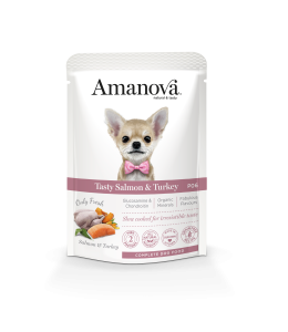 Amanova Wet Adult Tasty Salmon Turkey - 100g