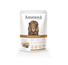 Amanova Pouch Cat Sterilised Chicken Wet Food 85g