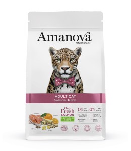 Amanova Dry Adult Cat Salmon Deluxe - 1.5kg