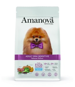 Amanova Dry Adult Mini Sens. Salmon Deluxe - 2kg