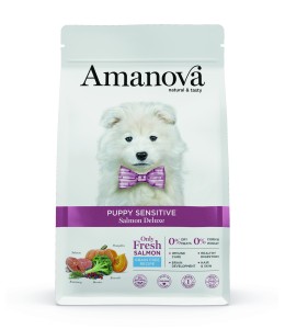 Amanova Dry Puppy Sensitive Salmon Deluxe - 2kg