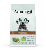 Amanova Dry Puppy Medium Exquisite Chicken - 2kg